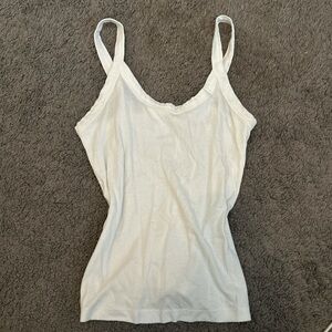 Women's White Tank Top
